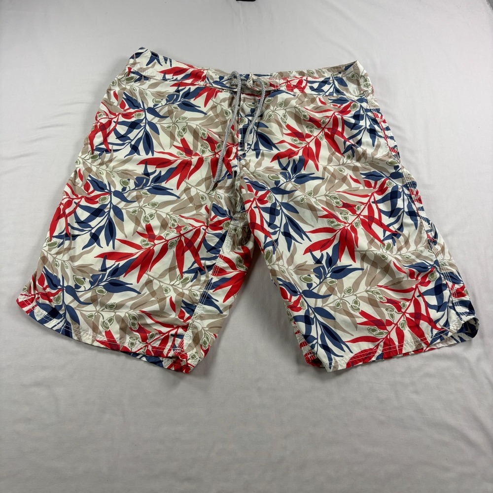 Vilebrequin Swim Trunks Mens 3XL Floral Lined Bathing Suit Tropical